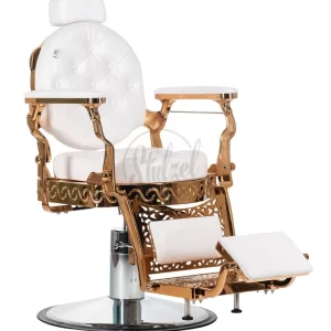 Stulzel Sillón Barbería Golden Star White